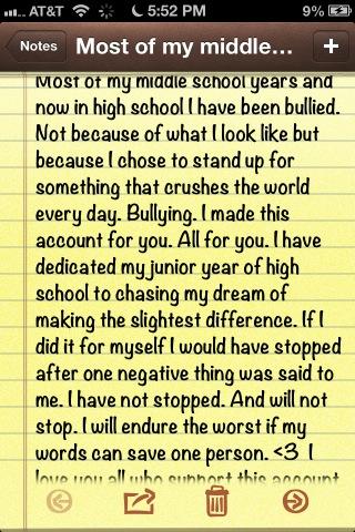End bullying