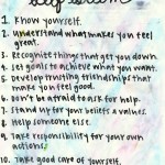 10 Steps to Self Esteem