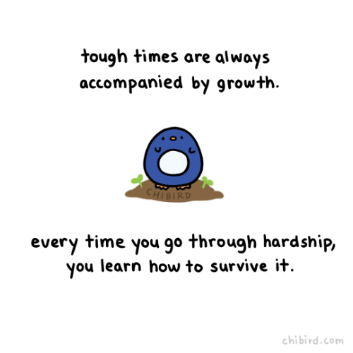 tough times are accompanied by growth